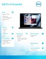 Dell Laptop Dell Pro 14 Essential PV14250 W11P C7-150U|16GB|512GB|Intel Graph|FgrPr|WLAN+BT|14.0 FHD+|BcklKb|4C|65W|3YPS Carbon Black (Plastic)