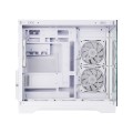 Chieftec Obudowa VISIO GM-30W-T G-OP 6xwentylator ARGB biała