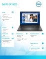 Dell Laptop Dell 16 DC16255 W11P Ryzen 5 220|16GB|512GB|AMD Radeon|FgrPr|WLAN+BT|16.0 FHD+|Backlit Kb|3C|65W|3YPS Carbon Black (Plastic)