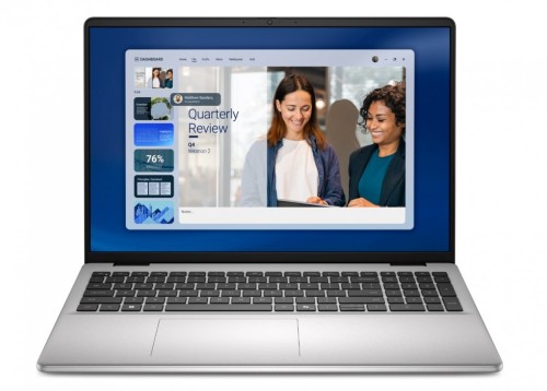 Dell Laptop Dell 16 DC16256 W11P R7-350|32GB|1TB|AMD Radeon|FgrPr|WLAN+BT|16.0 FHD+|Backlit Kb|4C|65W|3YPS Platinum Silver (Metal)