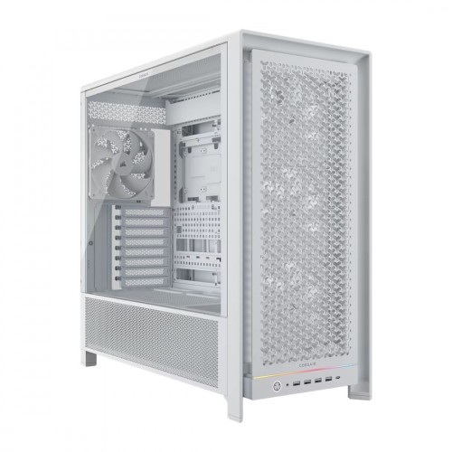 Corsair Obudowa FRAME 5000D Biała Mid Tower Airflow