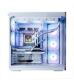 Zalman Obudowa P60 Mid-Tower 5x ARGB fans biała
