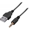 Defender Głośniki komputerowe J5 2.0 6W LED USB Czarne