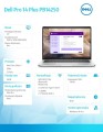 Dell Laptop Dell Pro 14 Plus PB14250 W11P U7-266V/16GB/512GB SSD CL35/FgrPr&SmtCd/IRCam&Mic/5G LTE+BT/14.0 FHD+/BcklKb/3C/vPro/3YPS