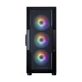 Zalman Obudowa I3 NEO V2 Mid Tower RGB fan x4 czarna
