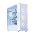 Zalman Obudowa I3 NEO V2 Mid Tower RGB fan x4 biała