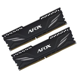 AFOX Pamięć PC - DDR4 32GB (2x16GB) Gaming 3200MHz CL16 XMP2 Black