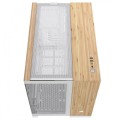 Corsair Obudowa 2500X mATX Mid Tower Biały/Bambus drewno