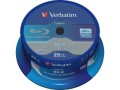 Verbatim Płyty BD-R 6x 25GB 25P CB DataLife 43837