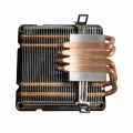 Gembird Chłodzenie CPU Huracan 12cm 100W 4-pin multicolor LED