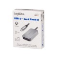 LogiLink Czytnik kart USB3.2 Gen 1, SD/microSD, USB-C