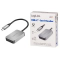 LogiLink Czytnik kart USB3.2 Gen 1, SD/microSD, USB-C