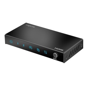 LogiLink Splitter HDMI, 1x2-Port 4K/60Hz
