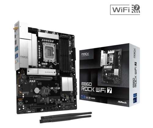 ASRock Płyta główna B860 ROCK WIFI 7 s1851 4DDR5 ATX