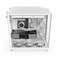 NZXT Obudowa H9 Flow Midi Tower z oknem biała