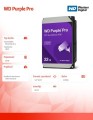 Western Digital Dysk HDD Purple Pro 22TB 3,5' WD221PURP
