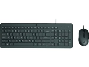 HP Inc. Zestaw klawiatura i mysz Classic 150 przewodowy czarny 240J7AA#ABB
