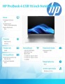 HP Inc. Laptop ProBook 4 G1iR i5-1334U 512GB/16GB/W11P/16.0   D0MG6ET