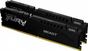 Kingston Pamięć DDR5 Fury Beast 16GB(2*8GB)/5600 CL40 czarna