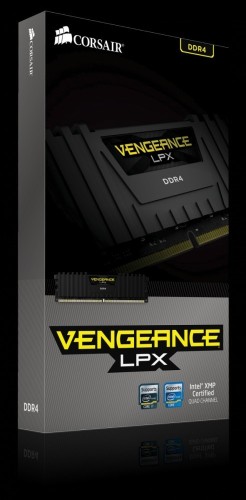 Corsair Pamięć DDR4 Vengeance LPX 8GB/2666 (1*8GB) Black CL16