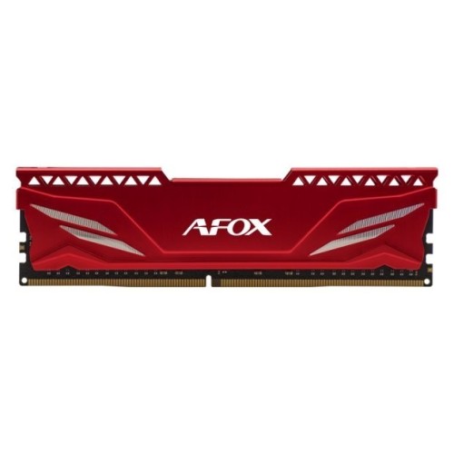 AFOX Pamięć do PC DDR4 16GB Gaming 3200MHz CL16 XMP2 czerwona