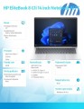 HP Inc. Notebook EliteBook 8 G1i U7-255U 512GB/32GB/W11P/14.0   C51GDET