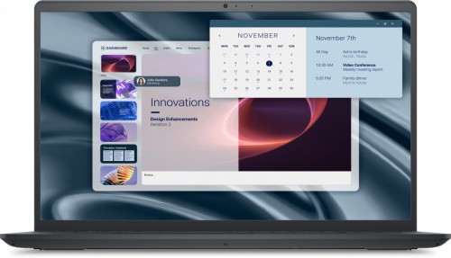 Dell Laptop Dell Pro 15 Essential PV15255 W11P R5-7520U|8GB|512GB|AMD Radeon 610M|FgrPr|WLAN+BT|15.6 FHD|BcklKb|3C|65W|3YPS Carbon Black (Plastic)