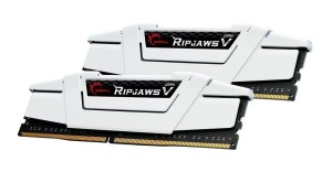 G.SKILL Pamięć PC DDR4 32GB (2x16GB) RipjawsV 3600MHz CL18 XMP2 biała