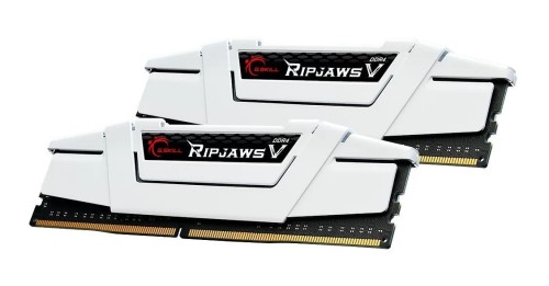 G.SKILL Pamięć PC DDR4 32GB (2x16GB) RipjawsV 3600MHz CL18 XMP2 biała