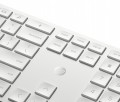 HP Inc. Zestaw klawiatura i mysz 650 bezprzewodowy biały 4R016AA#ABB