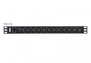 ATEN Listwa zasilająca Basic PDU Series 10A wejście C14 wyjście 12xC13