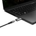 Trust Adapter Calyx USB-C do USB-A dwupak szary
