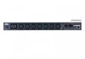 ATEN Listwa eco PDU 16A 1U 8-wyjściowe przełączalne z pomiarem