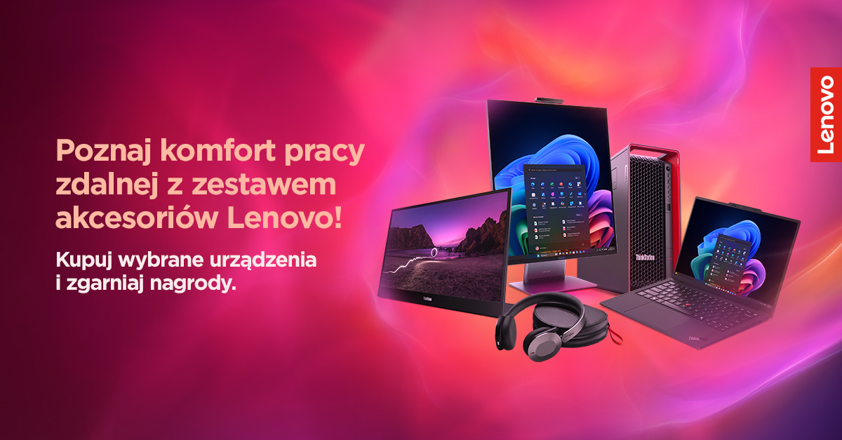 Lenovo banner promocyjny
