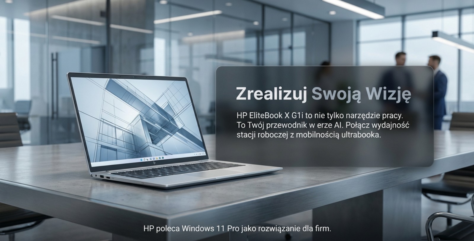 Zdjęcie reklamowe laptopa Elitebook X G1i