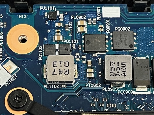 Lenovo ThinkPad E15 Gen 1 – naprawa płyty głównej po awarii zasilania